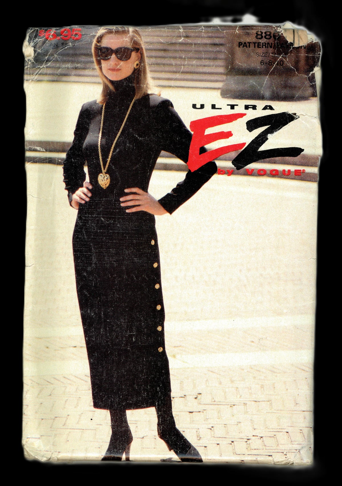 Vogue 8801 Ultra E Z Misses Dress Sewing Pattern - UNCUT - Size 6 8 10
